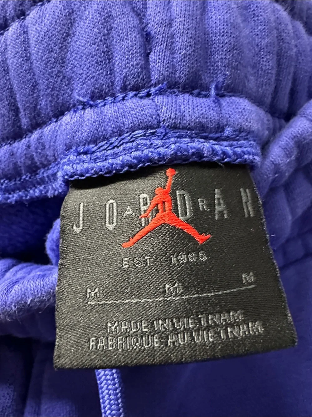 Jordan Purple Fleece Joggers with Jumpman